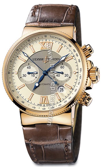 Ulysse Nardin Maxi Marine Chronograph Mens Watch 356-66.354