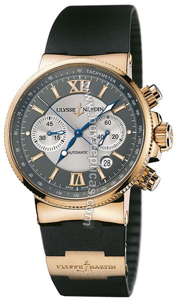 Ulysse Nardin Maxi Marine Chronograph Mens Watch 356-66-3.319