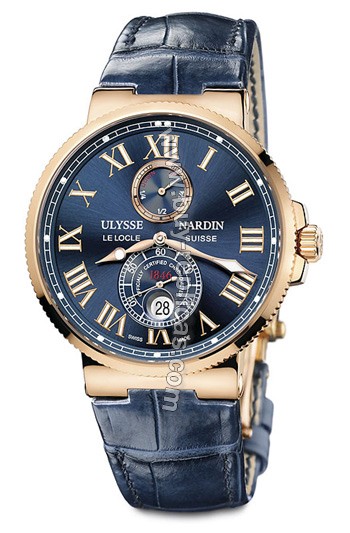 Ulysse Nardin Maxi Marine Chronometer 43mm Mens Watch 266-67-43