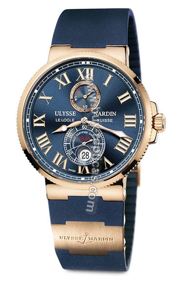 Ulysse Nardin Maxi Marine Chronometer 43mm Mens Watch 266-67-3-43