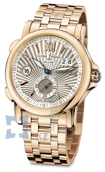 Ulysse Nardin Dual Time 42 mm Mens Watch 246-55-8-30