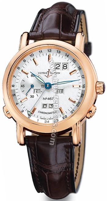 Ulysse Nardin GMT +- Perpetual Limited Edition Mens Watch 322-88.91