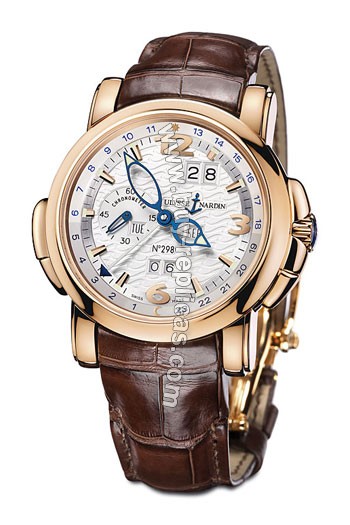 Ulysse Nardin GMT +- Perpetual Limited Edition Mens Watch 322-66-91