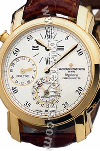 Vacheron Constantin Malte Dual Time Regulator Mens Watch 42005.000J.8901