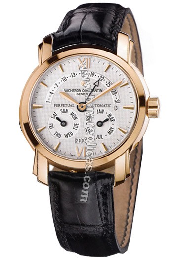 Vacheron Constantin Perpetual Calendar Retrograde Mens Watch 47031.000R-8955