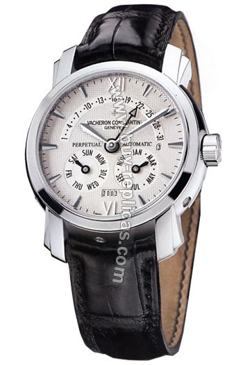 Vacheron Constantin Perpetual Calendar Retrograde Mens Watch 47031.000P-8956