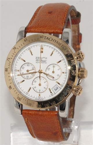 Zenith EL Primero Brown leather Watch