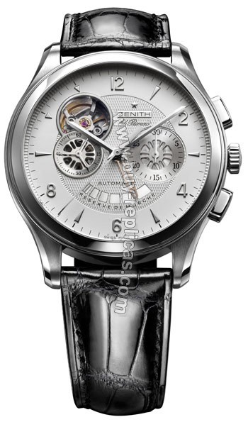 Zenith Class Open El Primero Silver Mens Watch 03.0510.4021.21.C492